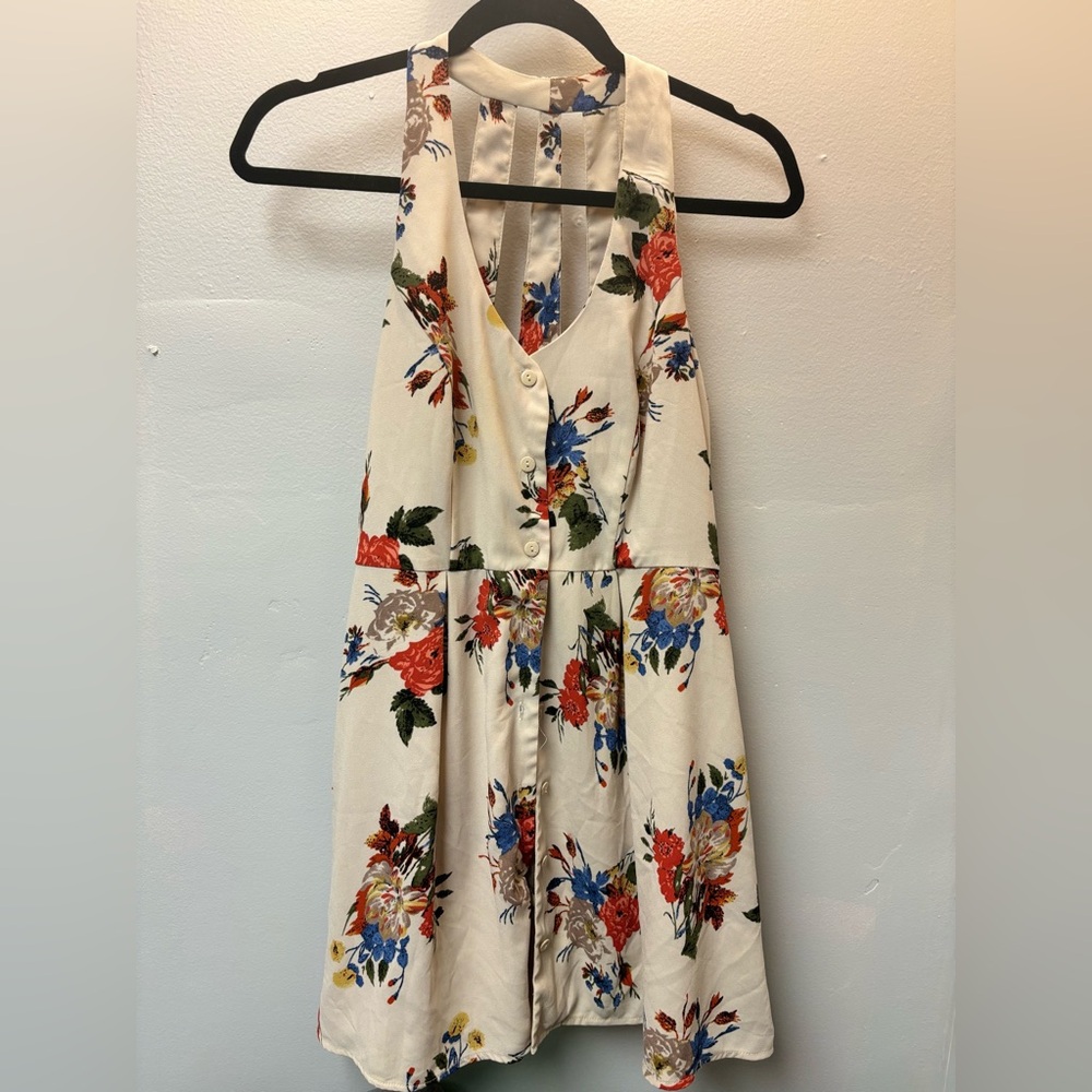 Button up dress